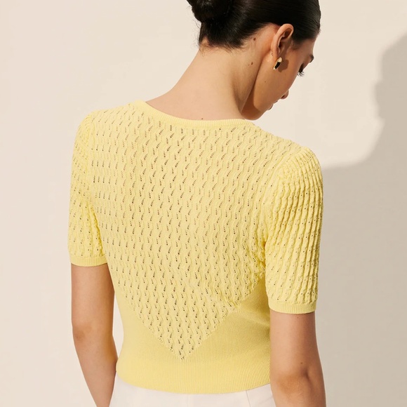 NWT Blue Commense Buttoned Cardigan Small - Picture 2 of 3